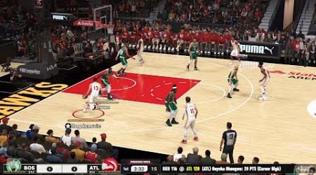 NBA 2K25 - Boston Celtics vs Atlanta Hawks - Gameplay (PS5 UHD) [4K60FPS]