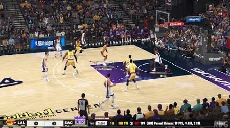 NBA 2K25 - Los Angeles Lakers vs Sacramento Kings - Gameplay (PS5 UHD) [4K60FPS]