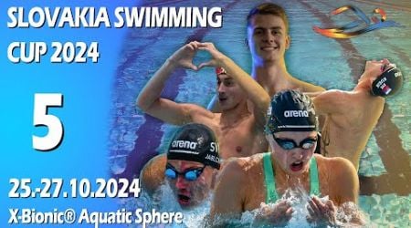 Slovakia Swimming Cup 2024 - Sunday morning - HEATS