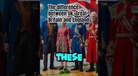 What Is The Difference Between Uk, Great Britain and England? #uk #greatbritain #england #london