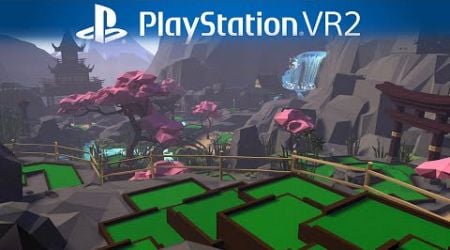 VR Golfing Adventure in Walkabout Mini Golf - Immersive Fun on PS5 with PSVR2