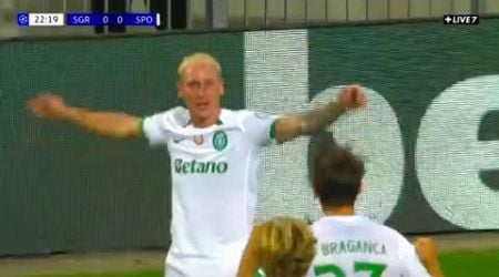 Nuno Santos Goal UEFA, Sturm Graz vs Sporting CP (0-2), Goals Results And Extended Highlights