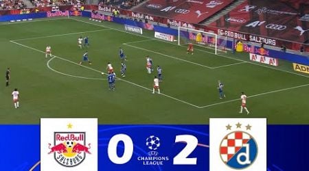 FC Salzburg vs. GNK Dinamo Zagreb [0-2] | UEFA Champions League 2024/25 | Match Highlights!