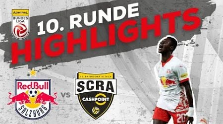 FC Red Bull Salzburg - CASHPOINT SCR Altach 10. Runde ADMIRAL Bundesliga 2024/25