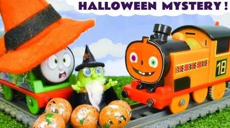 Can Percy and Wizard Funling solve the Halloween train mystery?