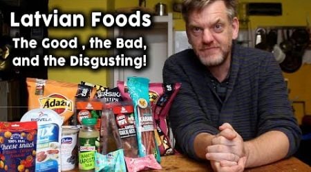 Tasting Foods From Latvia - Good, Bad and Ugly!