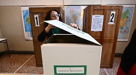 Liguria turnout down to 46% from 53.4%