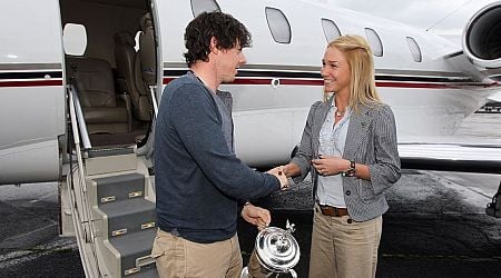 Rory McIlroy's luxury new private jet takes to the skies ahead of Tour finale