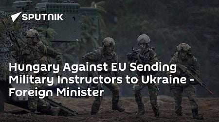 Hungary Against EU Sending Military Instructors to Ukraine - Foreign Minister