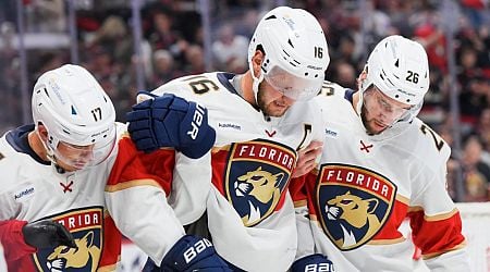 Panthers' Barkov back, will travel to Finland