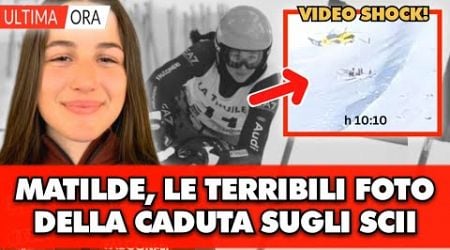 Matilde Lorenzi, le terribile immagine della caduta sugli scii: URLA E LACRIME...