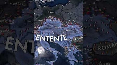 what if Austria-Hungary had joined the entente?#shorts #hoi4