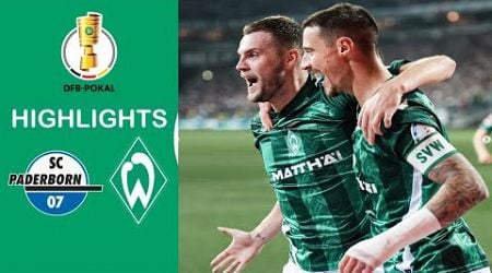 Paderborn vs Werder Bremen | Highlights - DFB Pokal 2024/25