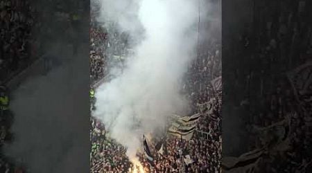 Stimmung Gladbach Fans in Mainz