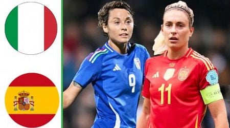 Italy vs Spain | Highlights | Women&#39;s Friendly 30-10- 2024