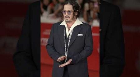 Johnny Depp sul red carpet della Festa del Cinema di Roma 2024