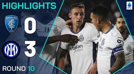 EMPOLI-INTER 0-3 | HIGHLIGHTS | Frattesi at the double and Lautaro rounds it off! | Serie A 2024/25