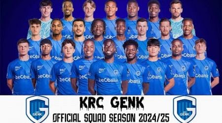 KRC Genk&#39;s OFFICIAL Squad Reveal for 2024-2025