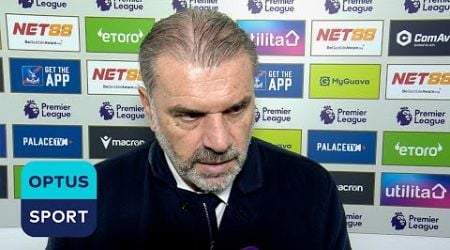 &#39;Do I look happy? Why would I be happy?&#39; | Ange Postecoglou not pleased after Spurs loss to Palace