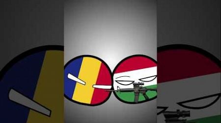 Romania vs Hungary #countryballs #edit