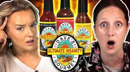 Irish People Try Dave&#39;s Insanity Hot Sauces