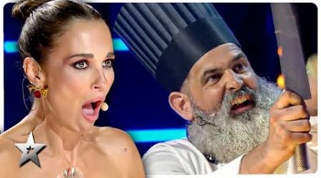 Psycho Chef TERRIFIES The Judges on Spain&#39;s Got Talent!