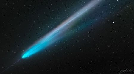 Astrophotographer captures comet Tsuchinshan-ATLAS growing an anti-tail (photos)