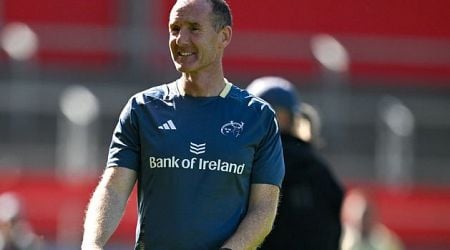 Interim Munster head coach Ian Costello rules himself out of running for full-time job at province