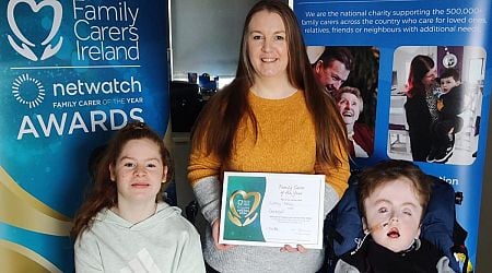 Inspirational mother-of-four who lost husband is Donegal Family Carer of the Year