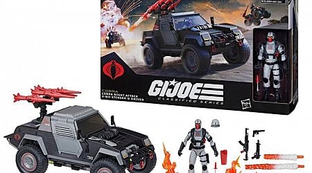 Hasbro G.I. Classified G.I. Joe Classified Cobra Stinger Jeep With Driver In-Stock With 10% Off At EE And Free Shipping