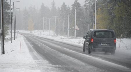 Friday to bring first snow to parts of Central and Southern Finland