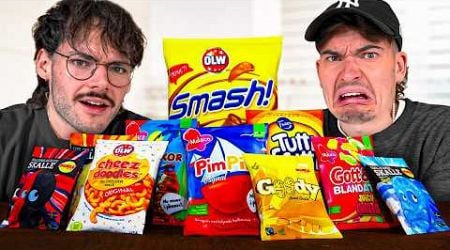 British Men Try Swedish Snacks