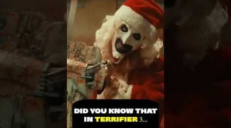 Did you know that in TERRIFIER 3...