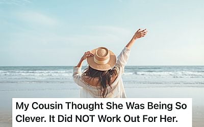 Her Cousin Talked Trash To Her Family Behind Her Back, So When Her Cousin Asked Her For Help She Spent a Day At The Beach Instead