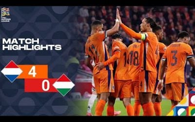 Netherlands vs Hungary | 4-0 | Highlights | UEFA Nations League 2024-25