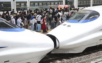 Beijing Showcases World's Most Advanced High-Speed Trains...