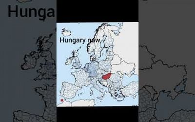 Hungary now vs then #history