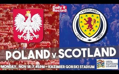 Poland v Scotland live stream details plus match preview for crucial Nations League match in Warsaw