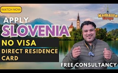 Slovenia Jobs offers no Visa direct residence card.#slovenia #jobs 2025