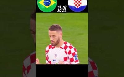 Brazil vs Croatia imagnary penalty shootout world cup #soccer #sports #football