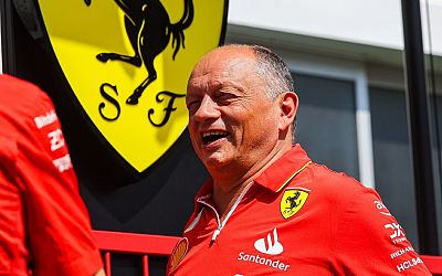 Las Vegas GP: Ferrari boss Fred Vasseur pushing risk-taking approach