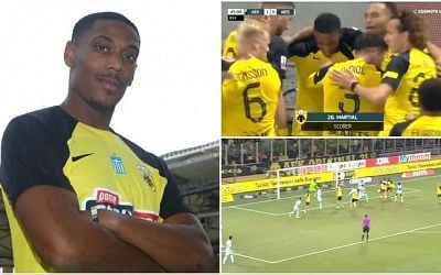 How Greek Media Have Reacted to Anthony Martial's Start at AEK Athens