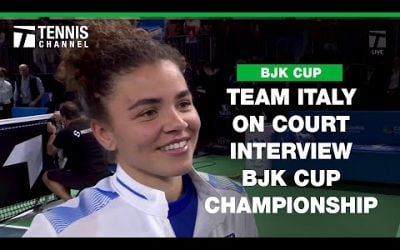 Italy Defeats Slovakia To Win The BJK Cup Trophy | 2024 BJK Cup F