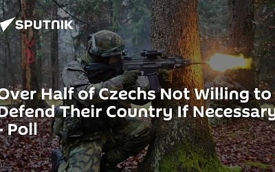 Over Half of Czechs Not Willing to Defend Their Country If Necessary - Poll