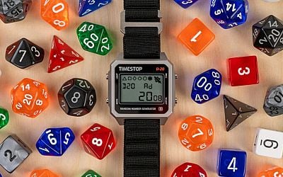 This digital D&D watch lets you roll a fireball from your wrist