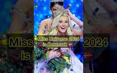 Miss Universe 2024 is Victoria Kjaer from Denmark #missuniverse2024 #missuniverso #missuniverse