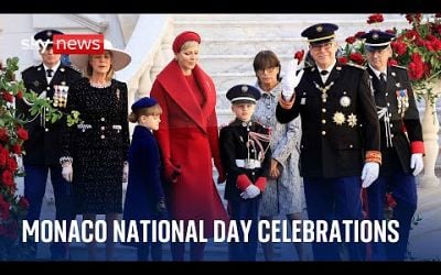 Monaco marks its National Day with celebrations