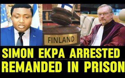 Breaking News: Simon Ekpa Arrested - Finland Court Remand Him In Prison #biafra #nnamdikanu #Ekpa