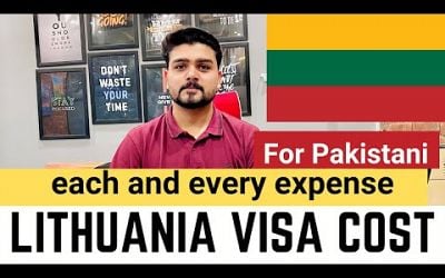 Lithuania VISA Cost | Lithuania VISA Process for Pakistani Students | Study in Europe without IELTS