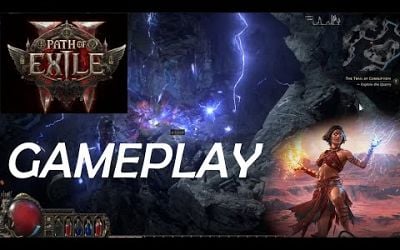 Path of Exile 2 Spark/Lightning Warp Sorceress Gameplay &amp; Rambling